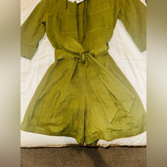 NWT $600 SMYTHE Cotton Utility Romper. - Picture 8 of 9